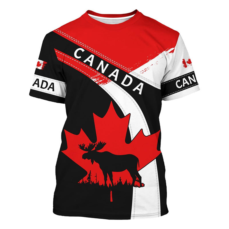 2025 Fashion New Canada T-shir - Street Fashion Canada 评论和价格
