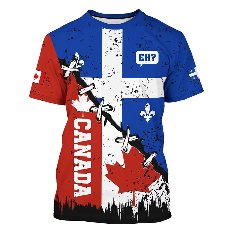 2025 Fashion New Canada T-shir - Street Fashion Canada 评论和价格