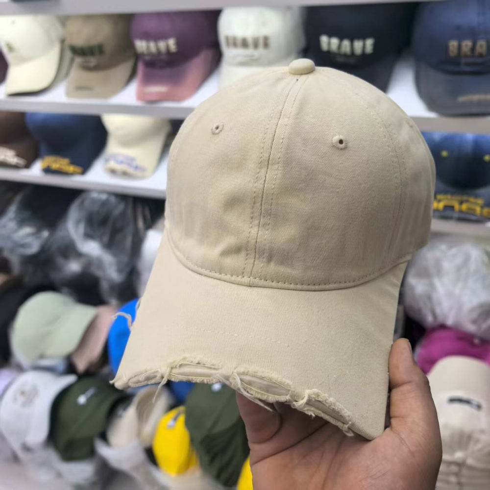 Unisex Broken Brim Baseball Ca - Street Fashion Y2K 评论和价格